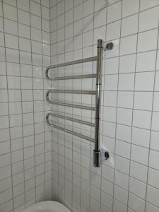 Montering av handdukstork