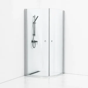 Skoga hörndusch halvrund 80x80